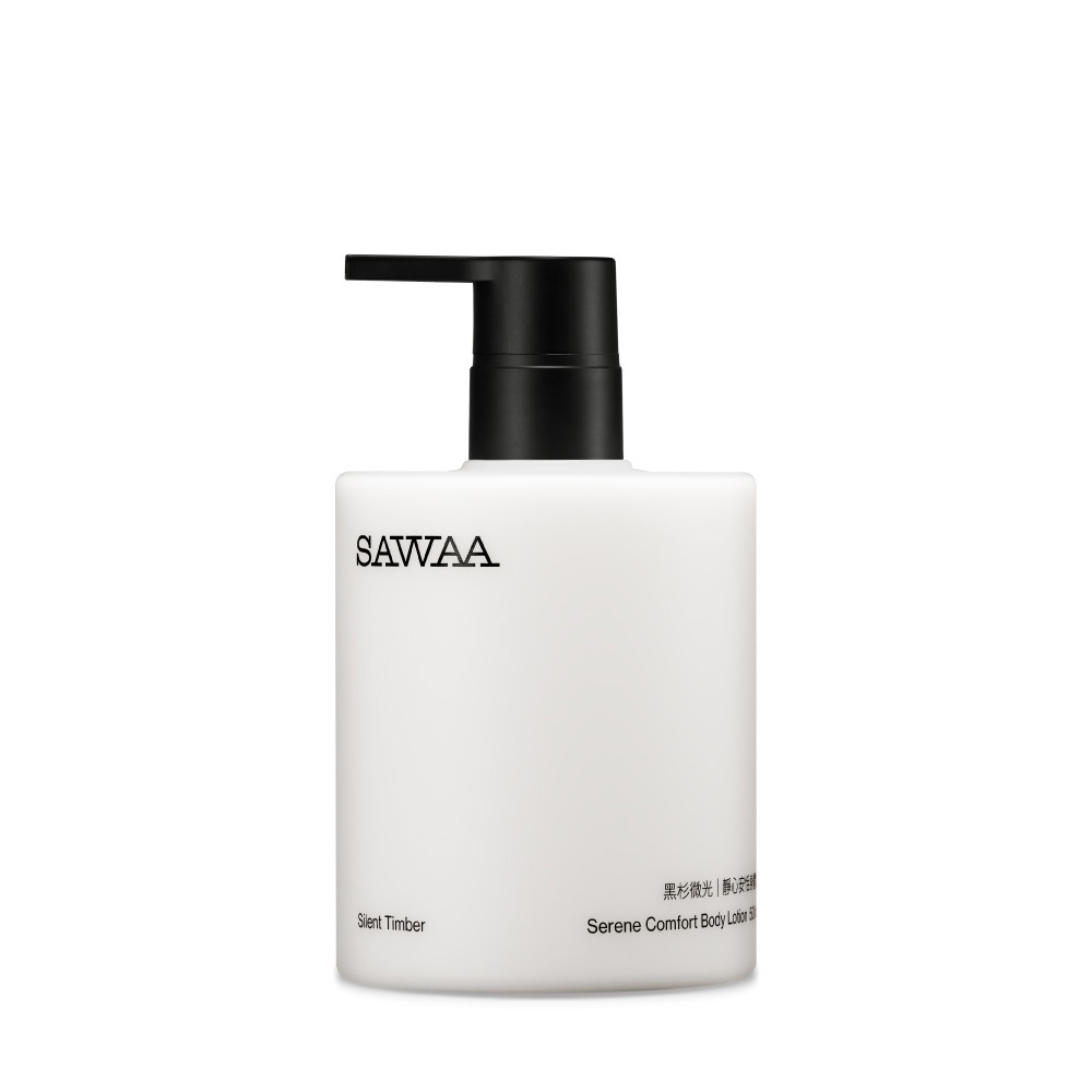 【expo BEAUTY】SAWAA 黑杉微光｜靜心安恬身體乳 500ML