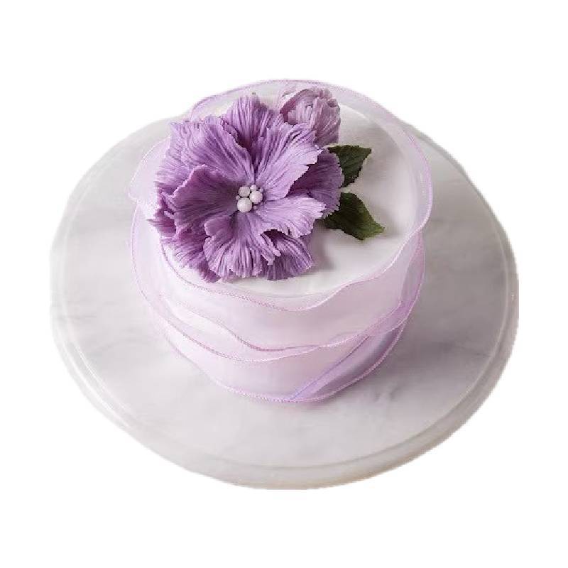 【花旗蛋糕】女王的牡丹 6吋(濃郁巧克力海綿蛋糕+藍莓醬)(女王節DM商品)