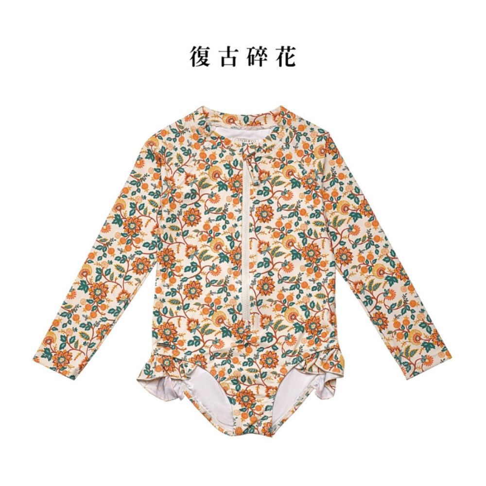 Grech&Co. 抗UV防曬長袖泳衣(多色可選)