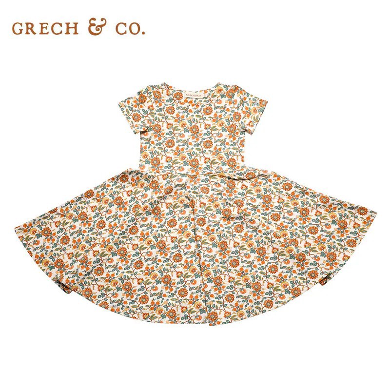 Grech&Co. 有機棉愛心挖洞洋裝 (多色可選)