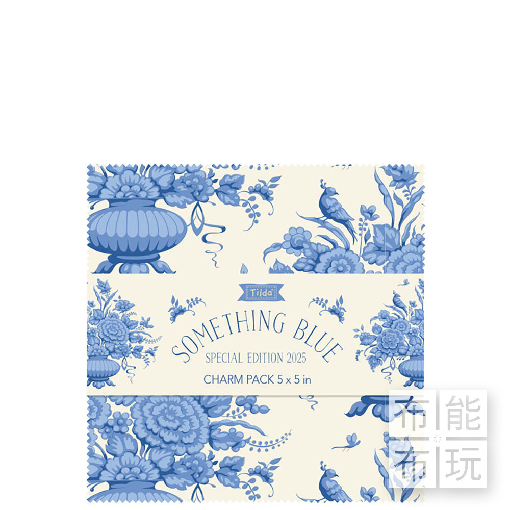 【2026年特別版新品預購】Tilda Something Blue 藍釉片布組 300267