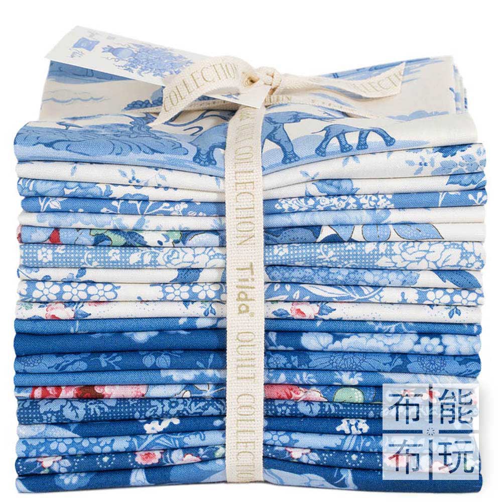 【2026年特別版新品預購】Tilda Something Blue 藍釉布組 300265