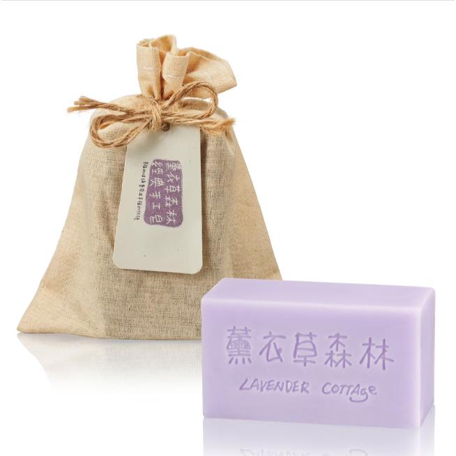 【expo BEAUTY】薰衣草森林 薰衣草方形牛奶手工皂  110g