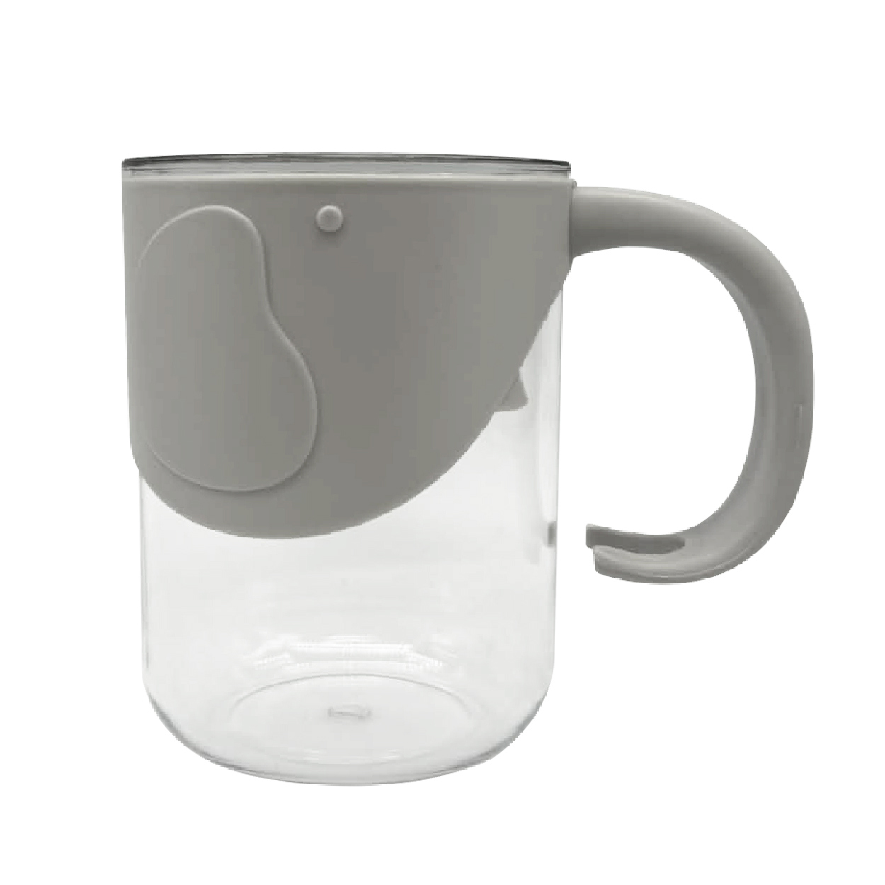 樂品防塵瀝水2in1漱口杯-冰島灰