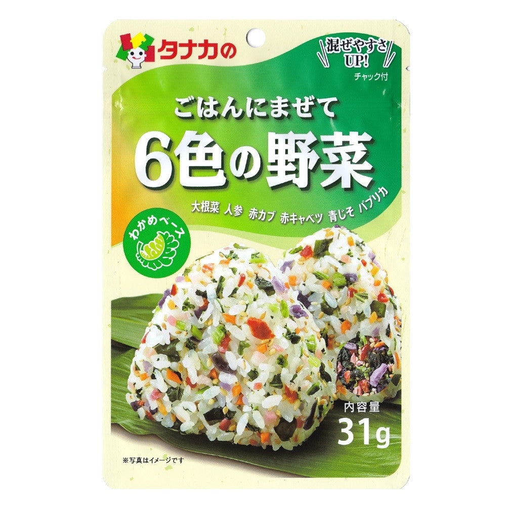 田中食品拌飯香鬆_六色蔬菜31g
