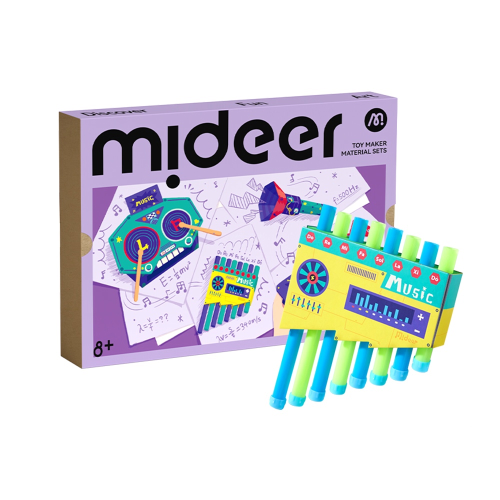MiDeer 摺紙藝術DIY遊戲組 (聲學/力學/光學原理)