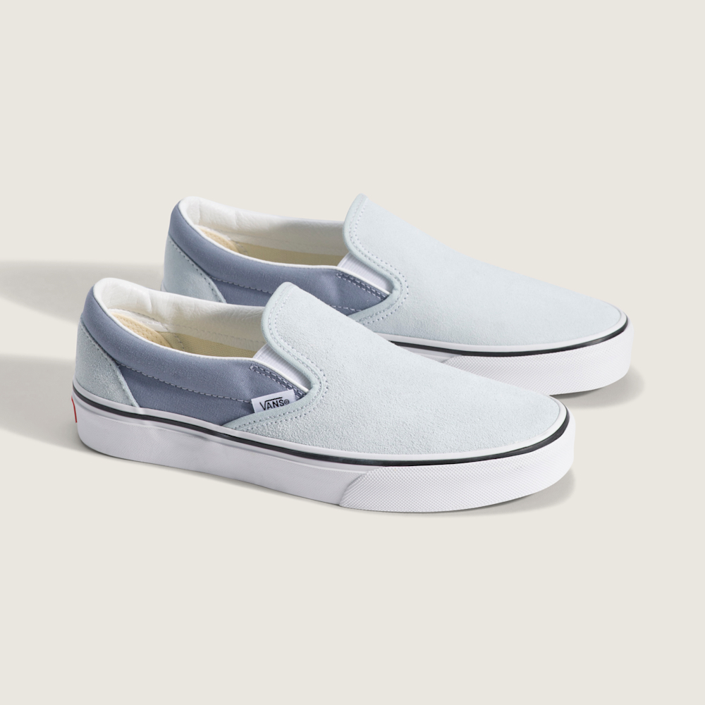 Classic Slip-On 灰藍色滑板鞋