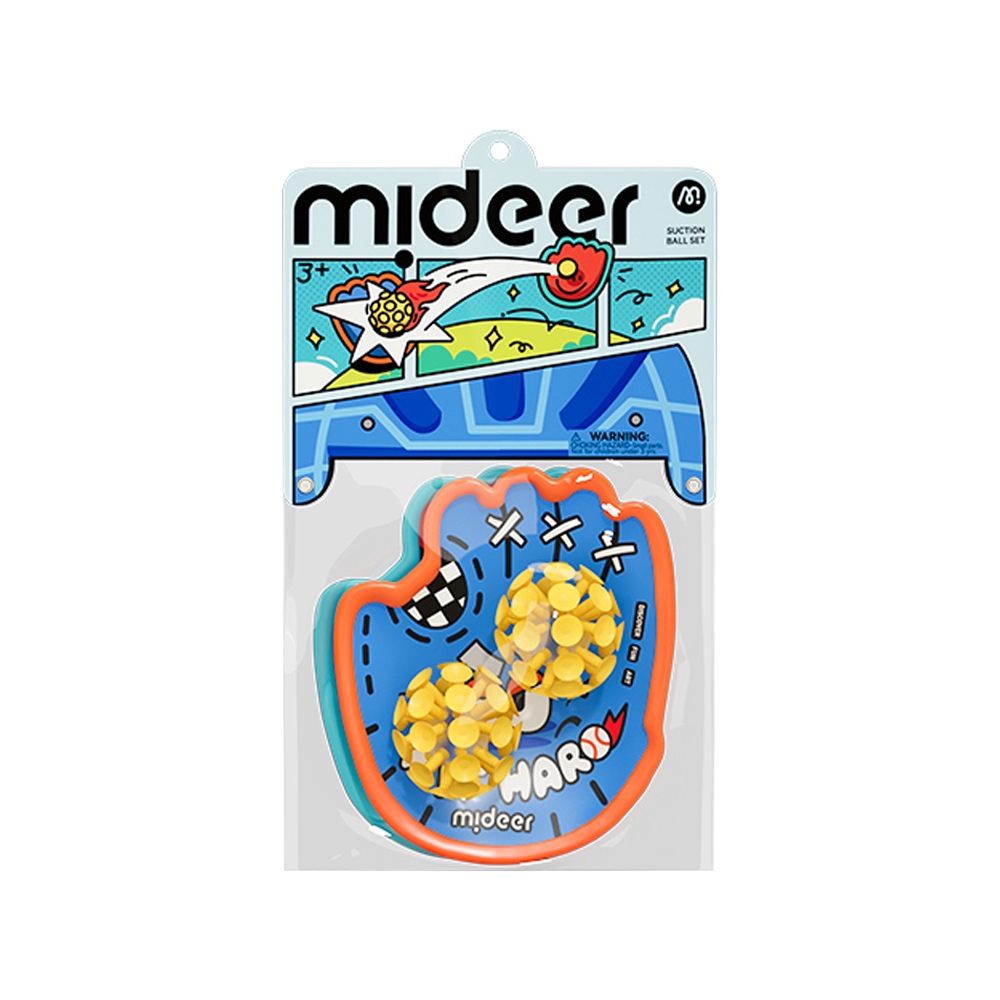 MiDeer 兒童安全手套造型吸盤遊戲組(2入)
