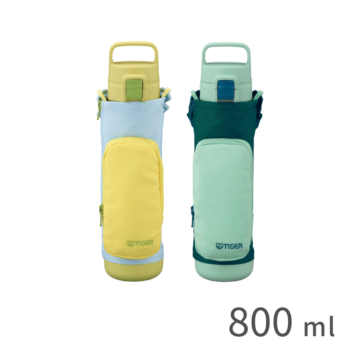 【抗菌加工】童用彈蓋式保溫保冷瓶 800ml (MTA-A080)