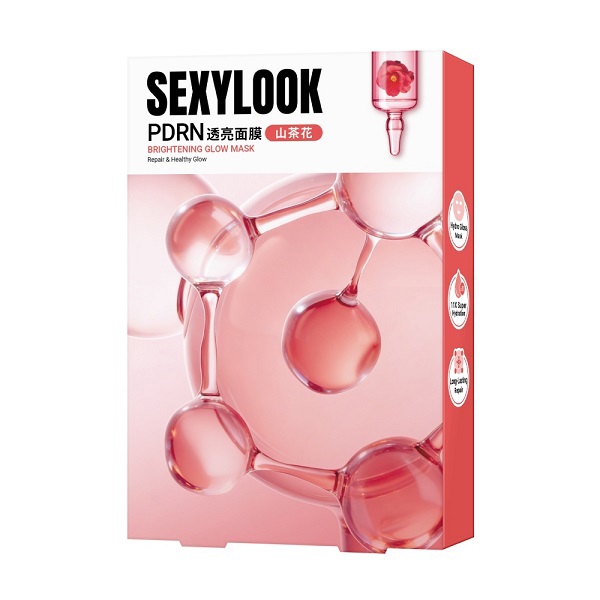 SEXYLOOK PDRN山茶花透亮面膜5片