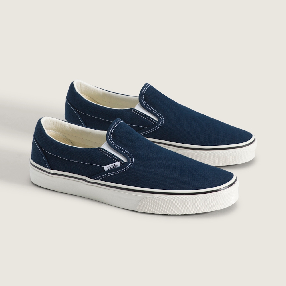 Classic Slip-On 藍色滑板鞋