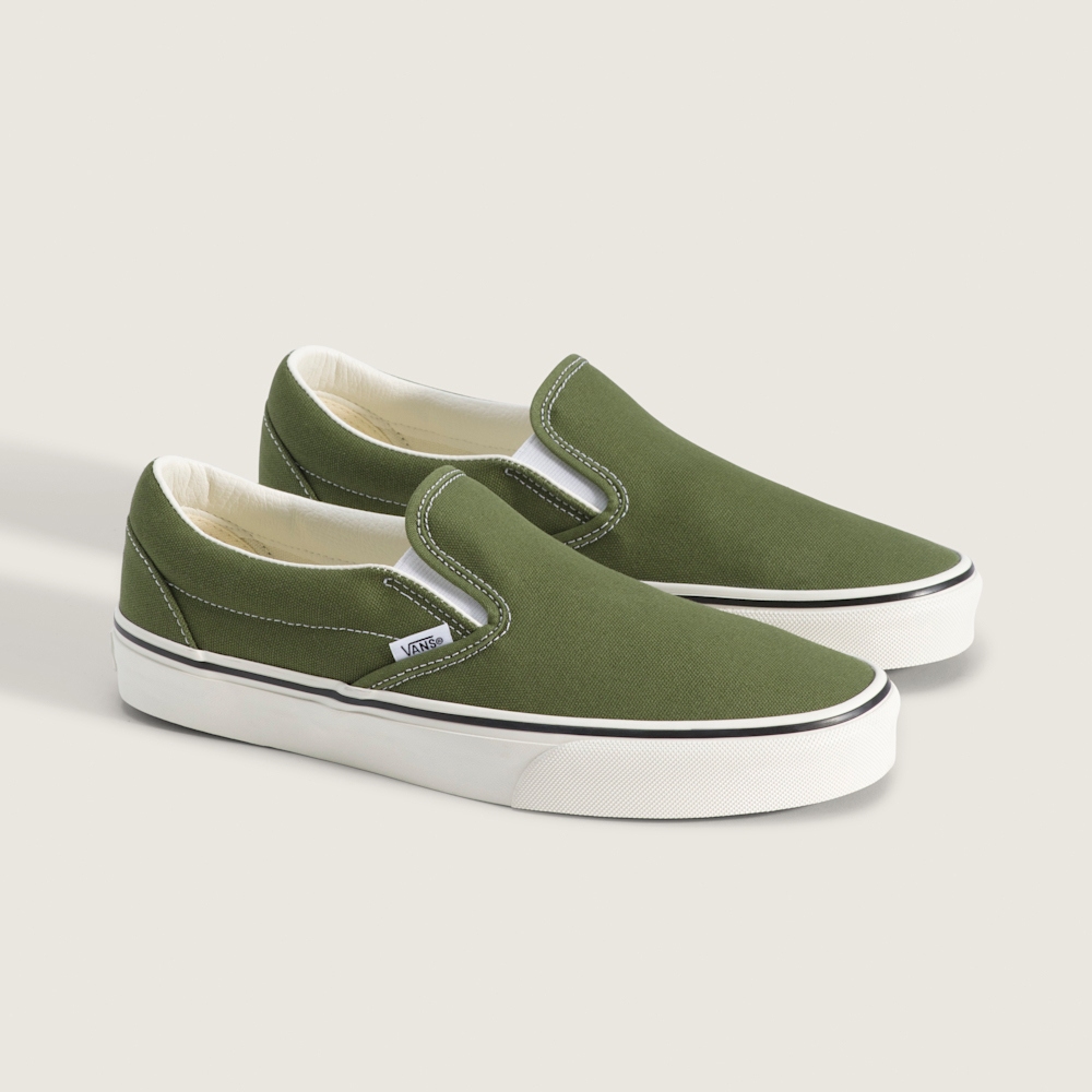 Classic Slip-On 綠色滑板鞋