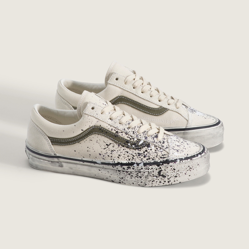 Premium LX Old Skool 36 米白色滑板鞋 小白鞋