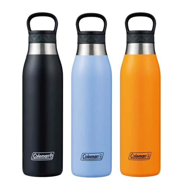 【Coleman】雙層不鏽鋼保溫瓶590ml (黑/藍/橘)