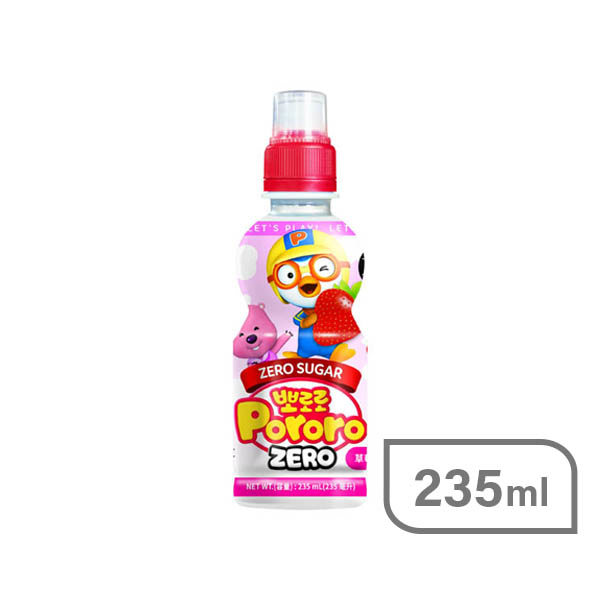 啵樂樂無糖乳酸飲料235ml-草莓口味