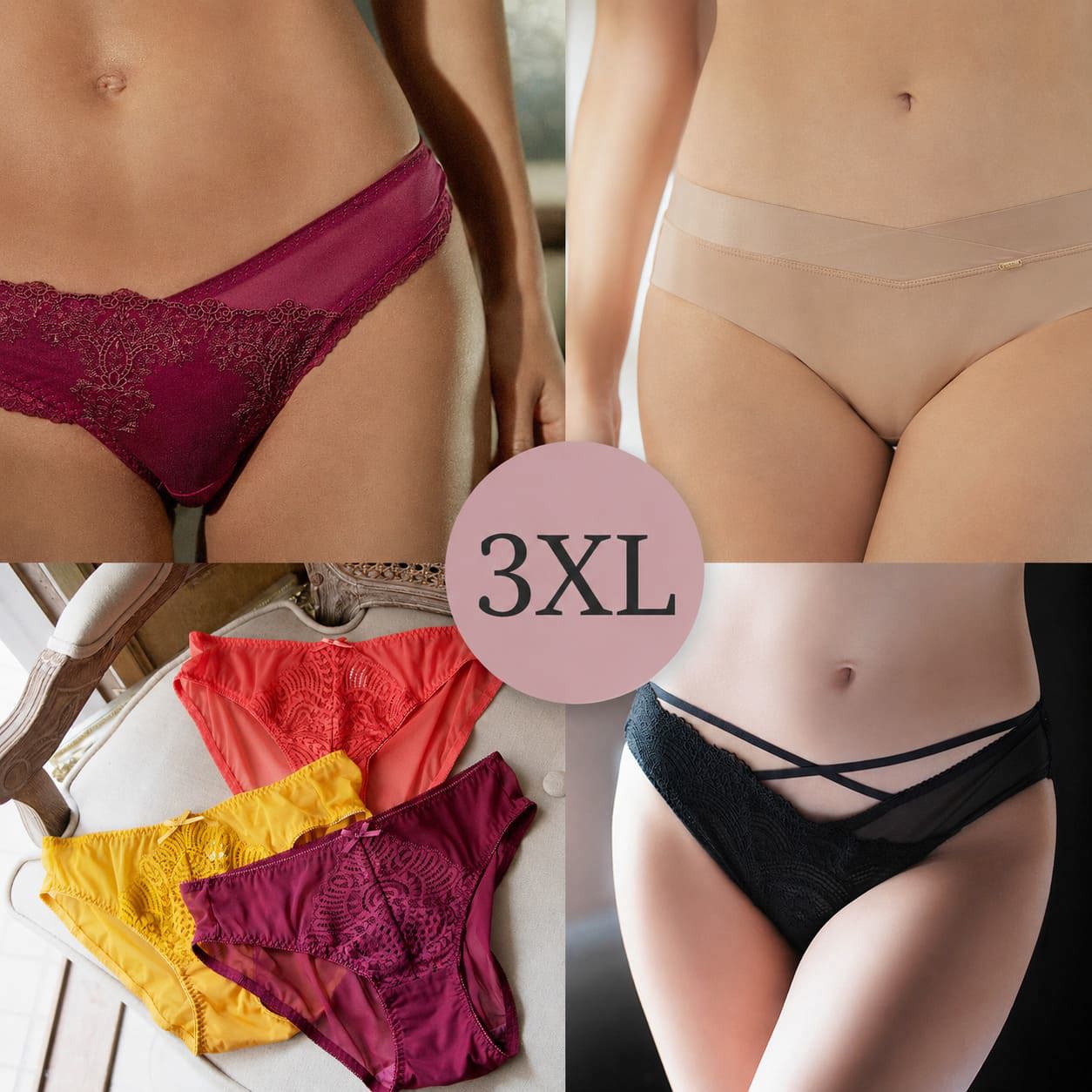 【3XL碼】內褲款式任選6件