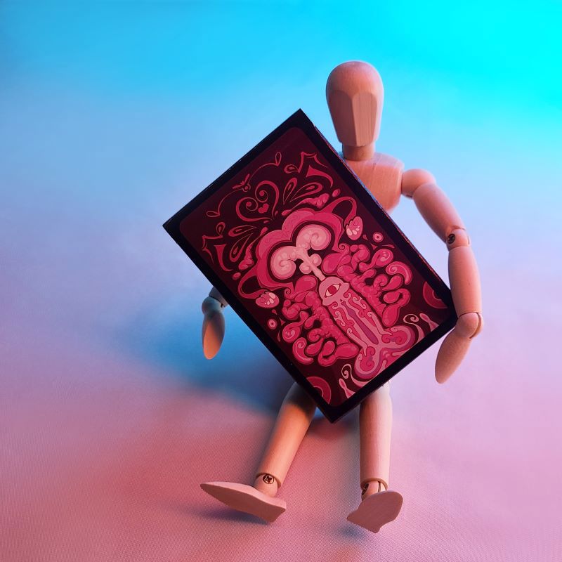 𝐅𝐀𝐂𝐄𝐬𝐭𝐲𝐥𝐞 狼人殺桌遊｜盡慾趴體調情撲克牌 字襲的愛黃牌