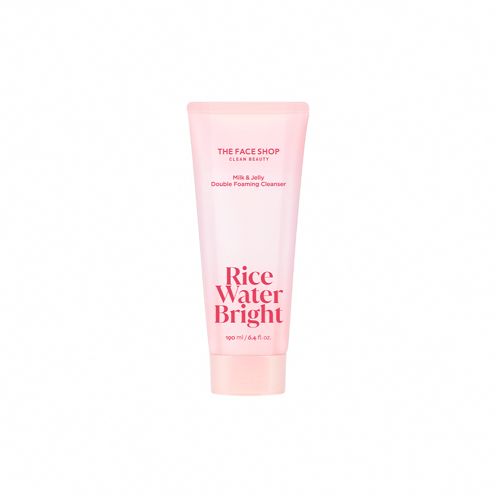 THE FACE SHOP 丰米水活雙管潔顏凝乳 190ml