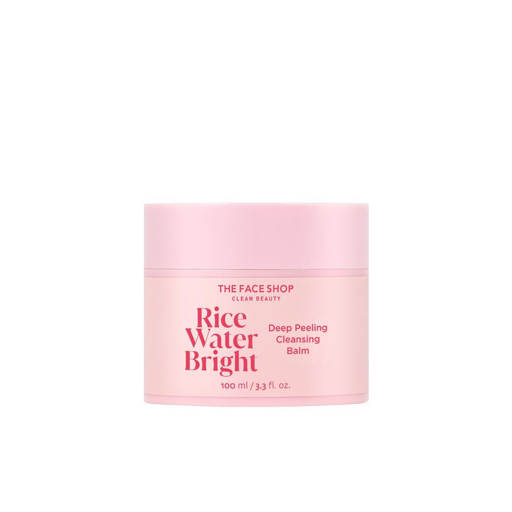 THE FACE SHOP 丰米水活深層去角質洗卸潔顏霜 100ml
