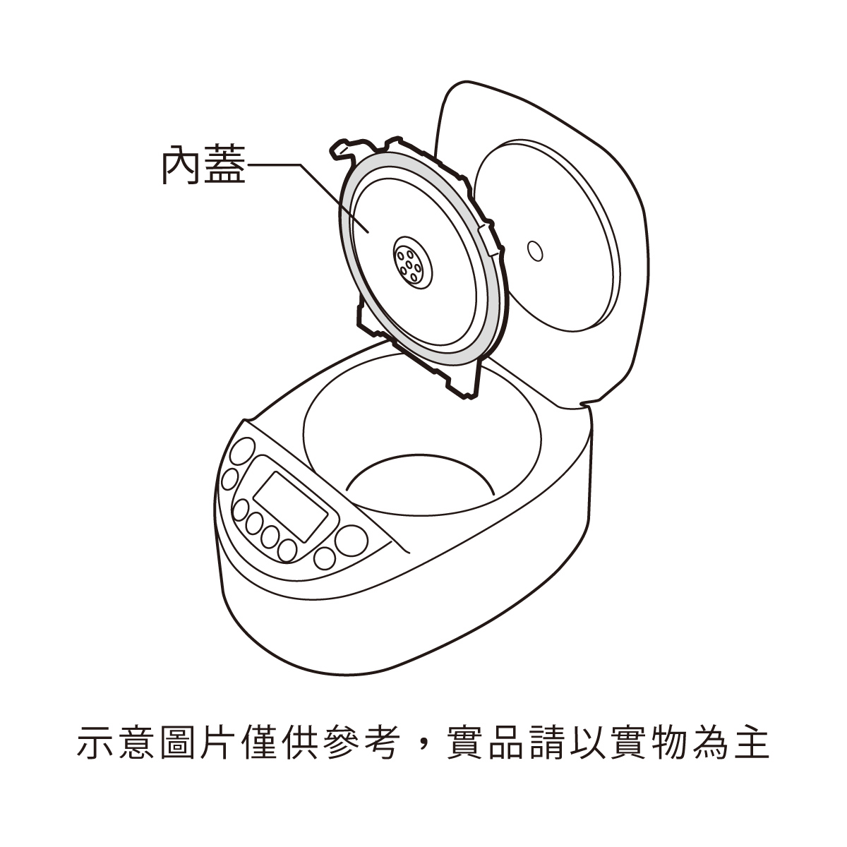 【零件】10人份微電腦電子鍋 JBA-S18R / T18R