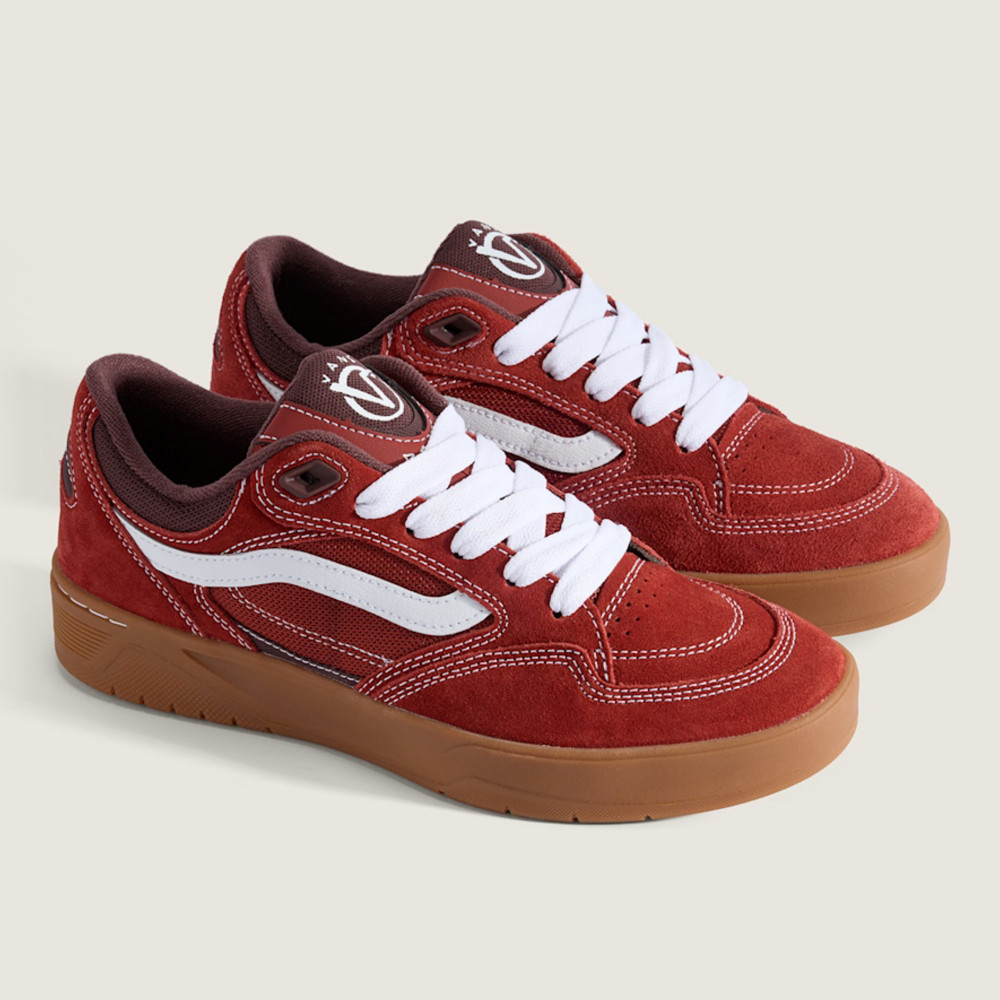 Skate Rowan Z3 紅棕色專業滑板鞋