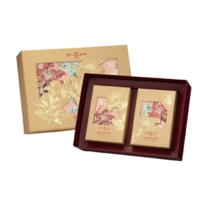 【天仁茗茶】茗風雅韻 ｜2026中秋禮盒(高山烏龍茶187.5g1入+精焙烏龍茶187.5g1入)