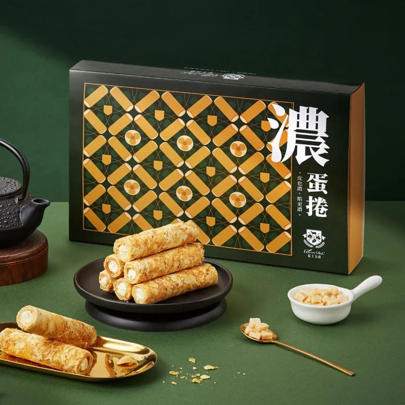 【起士公爵】★中秋早鳥預購★ 純粹乳酪．濃蛋捲禮盒 ( 10入/盒) (最快出貨日8/29)