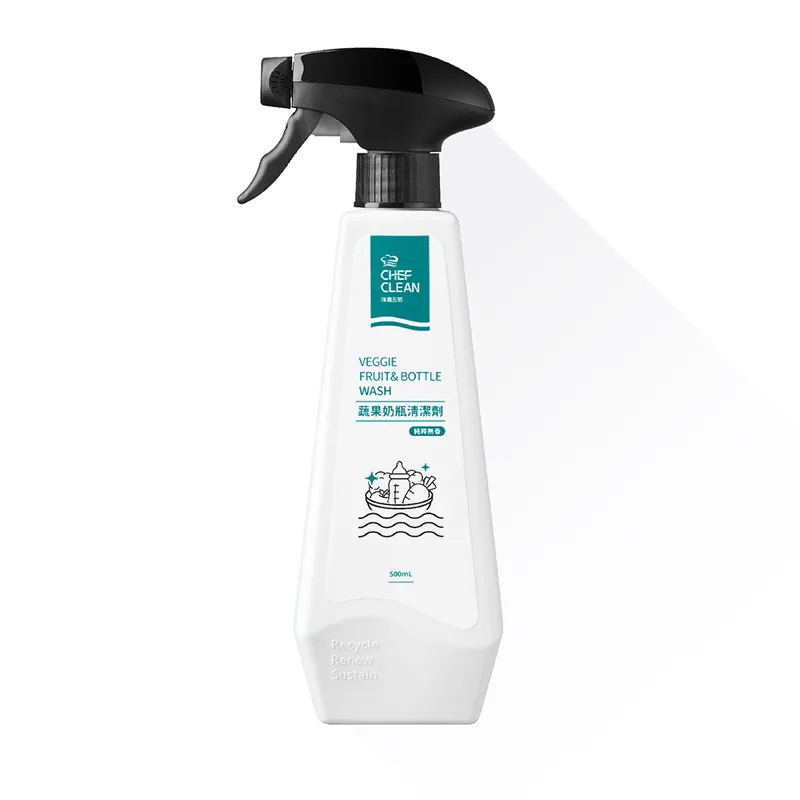 【expo BEAUTY】1件9折/2件88折★淨毒五郎CHEF CLEAN 蔬果奶瓶清潔劑 500mL