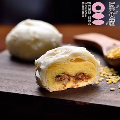 【雪花齋餅舖】箱購優惠-雪花月餅經典滷肉(6入/盒)*12盒 (中秋禮盒)-廠商直送