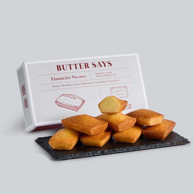【Butter Says】艾許奶油費南雪禮盒(8入)