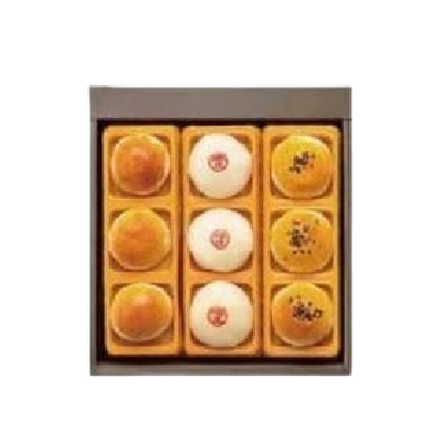 【順成蛋糕】中秋禮盒-J2(鳳梨蛋黃酥3入+綠豆酥3入+豆沙蛋黃酥3入)