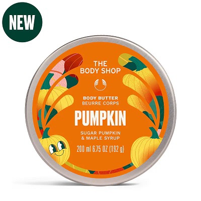 【THE BODY SHOP】楓霧南瓜身體滋養霜-200ML