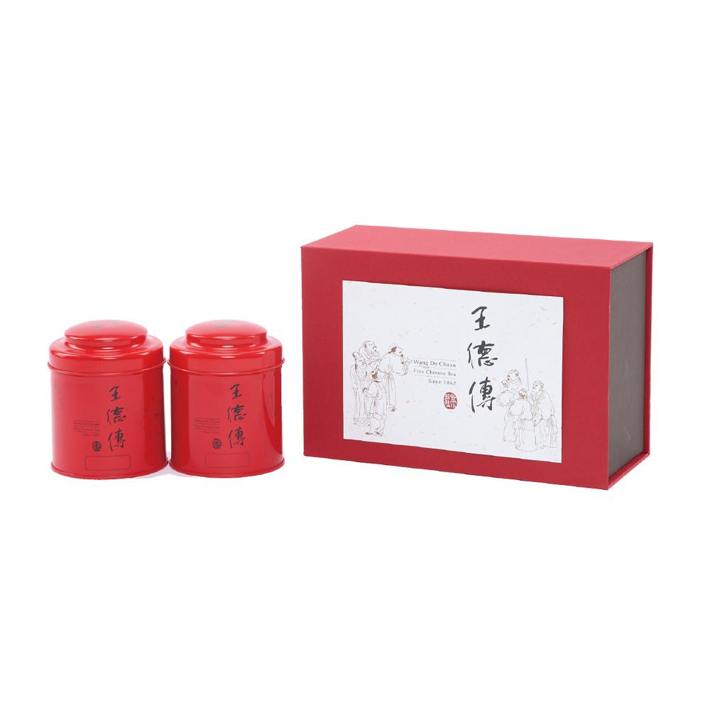 德傳特選禮盒 (金萱烏龍100g+焙香烏龍100g)