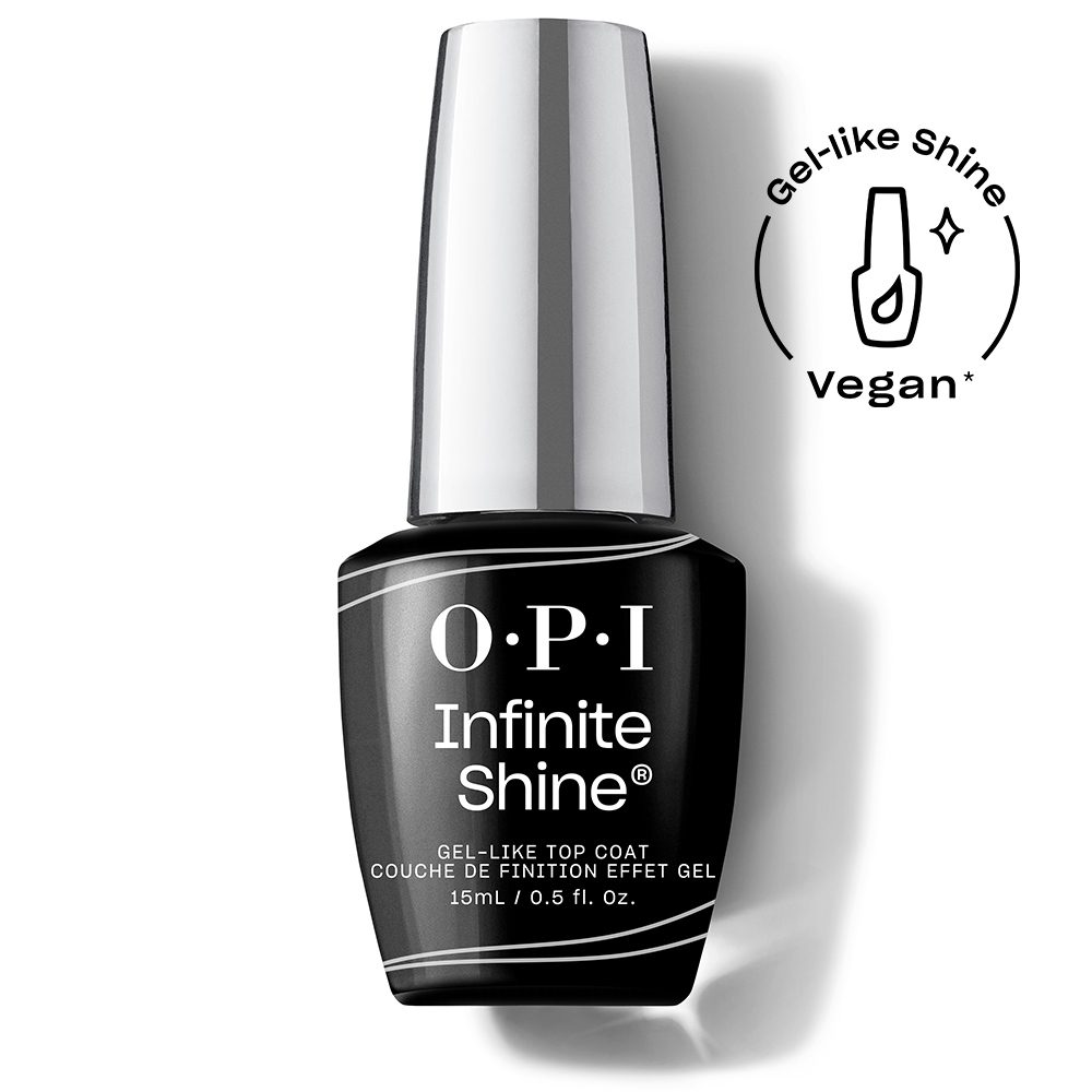 OPI 如膠似漆持久閃耀保色護甲油 IST31 類光繚/小銀蓋 Top Coat