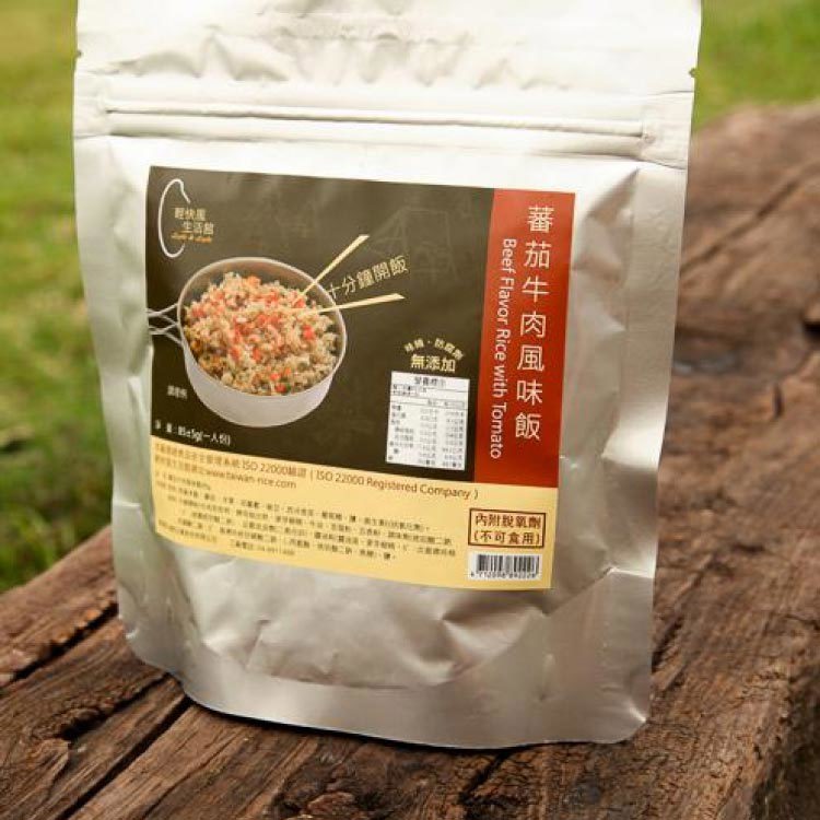 輕快風生活 蕃茄牛肉風味飯【85克】DC503 背包客廚房