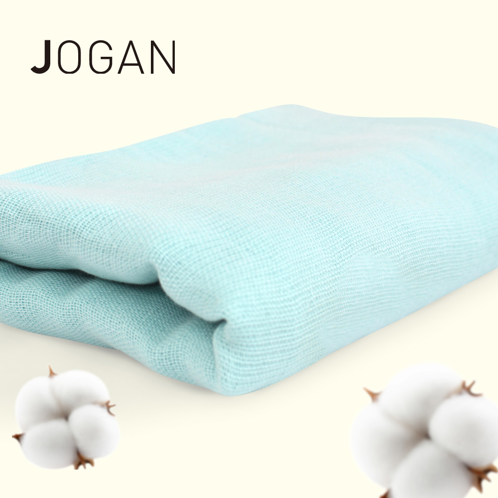 JOGAN 日本三層紗布素色大浴被 - 淡綠 C-SSKG-305-MI