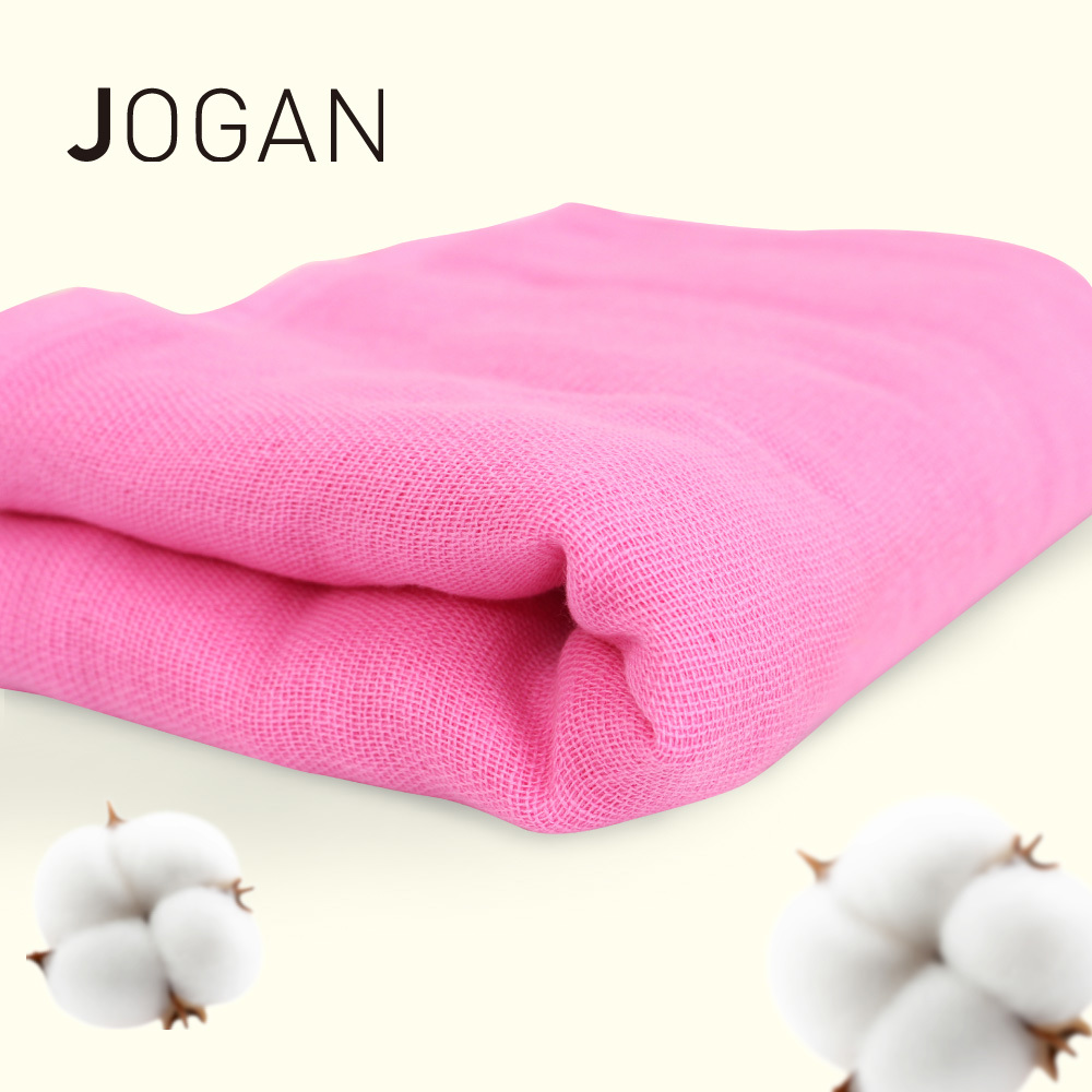 JOGAN 日本三層紗布素色大浴被-桃紅 C-SSKG-305-DPI