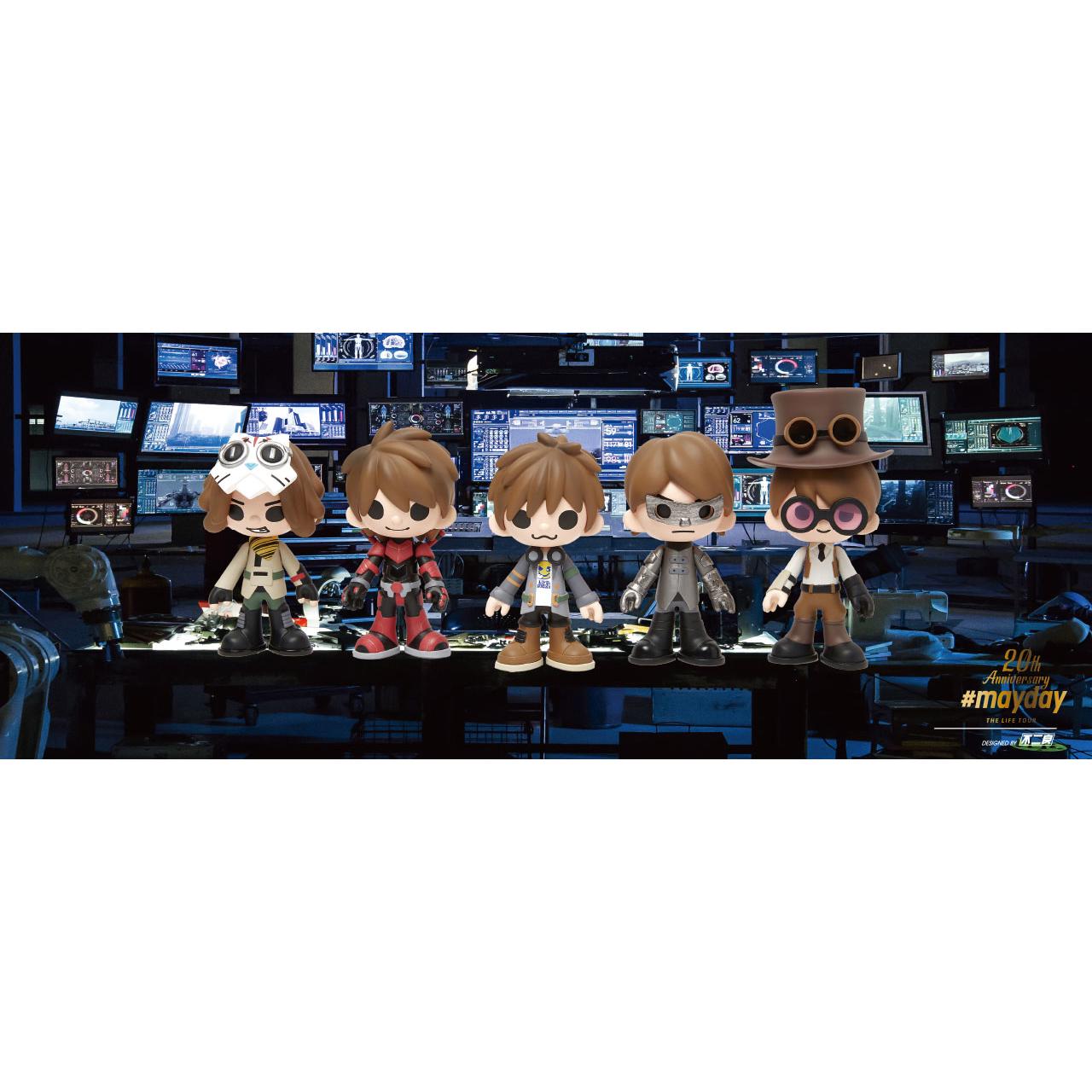 レア新品☆五月天☆人生無限公司[LIFE]黑暗騎士 第五分隊公仔 開箱實拍-五月天公仔-黑暗騎士第