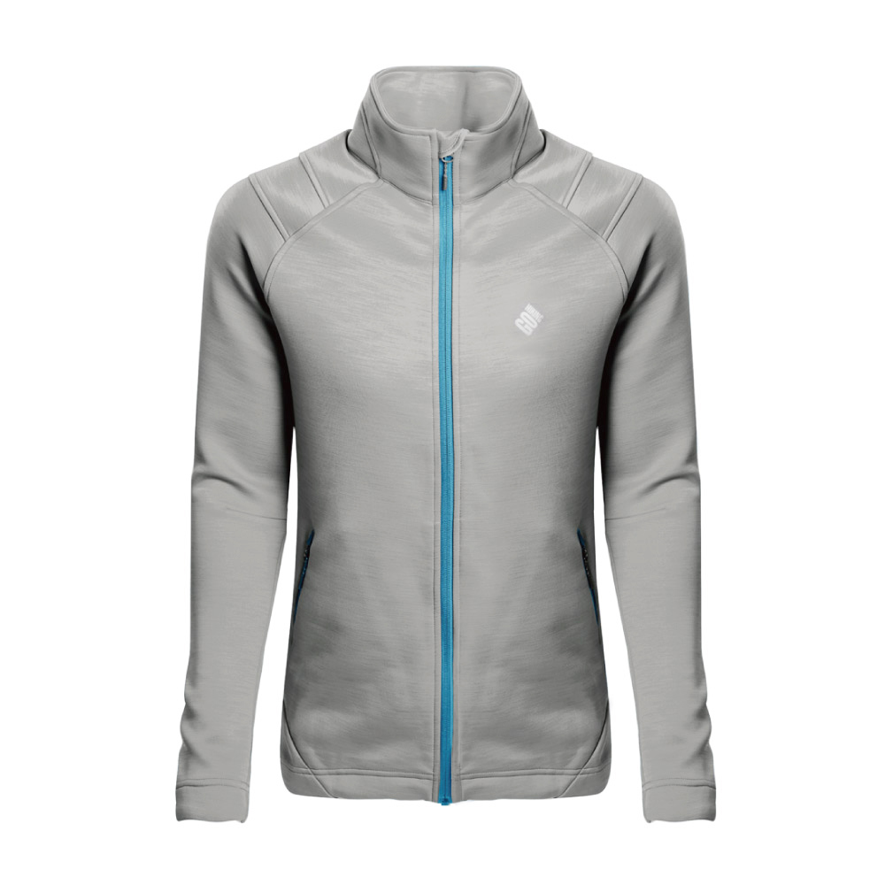 【GOHIKING】男RePET環保紗防潑外套(海軍藍/淺灰)-秋冬 防潑 保暖外套 | GH172MM002