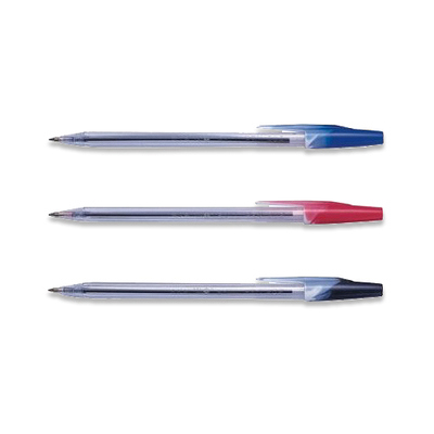 SKB 透明桿原子筆SB-202(0.7)