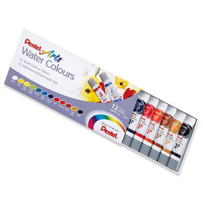 飛龍積層軟管水彩WFRS-12色