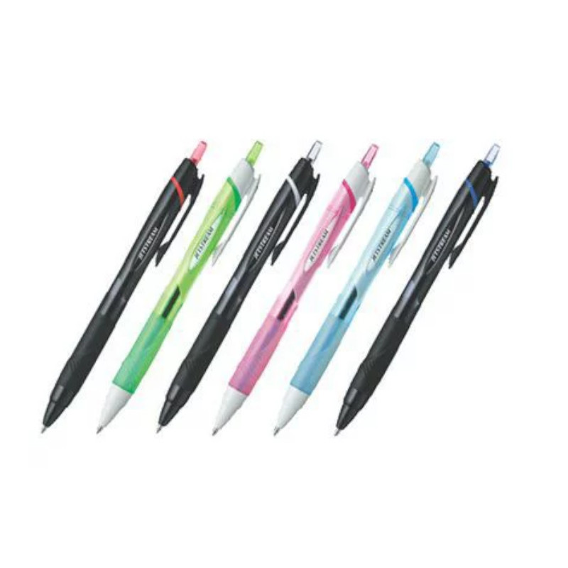 三菱 國民自動溜溜筆SXN-157S  0.7-黑/紅/藍/粉紅桿/綠桿/淺藍桿/淺綠桿