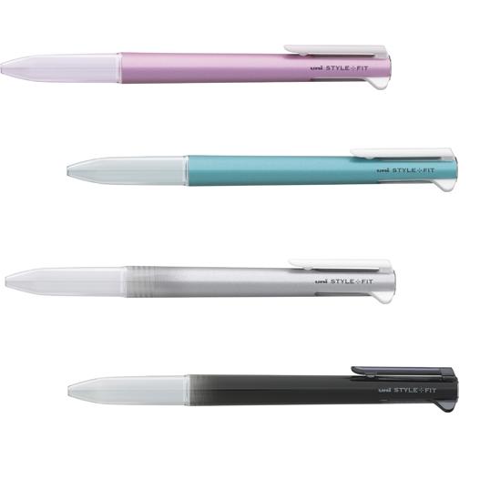 三菱 三色筆筆管-有筆夾UE3H-208