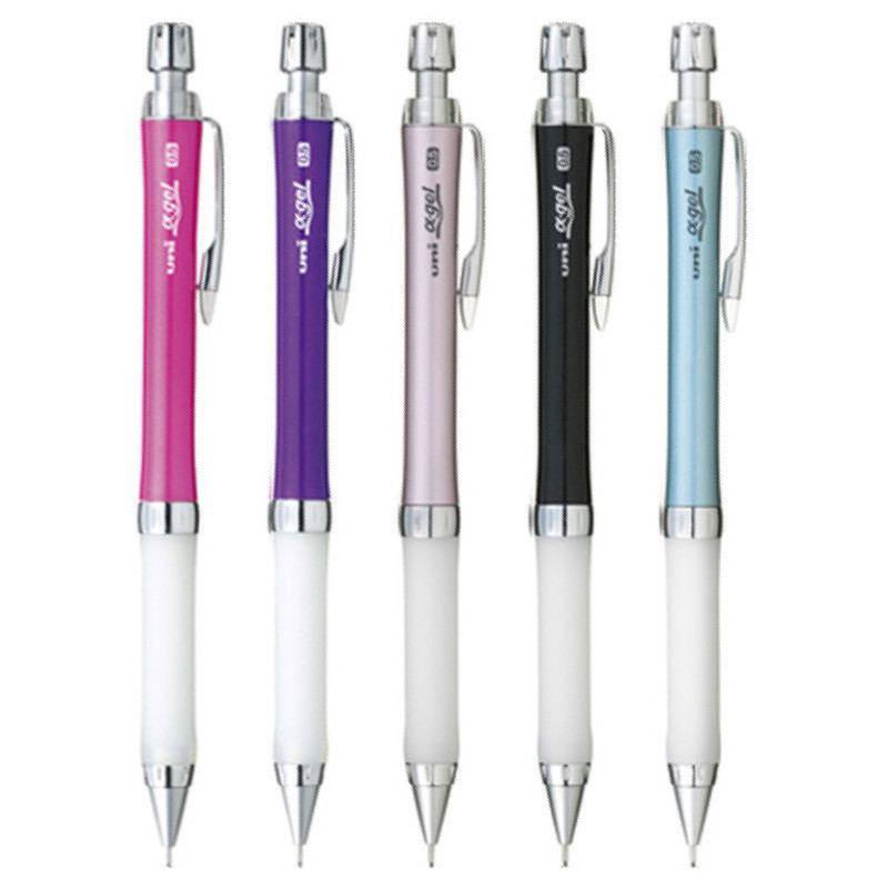 Uni三菱 阿發自動鉛筆(M5-807GG)-土耳其藍綠/亮粉/亮紫/純黑/高貴粉