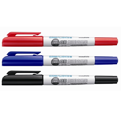 雄獅 雙頭奇異筆685 紅藍黑三色可選