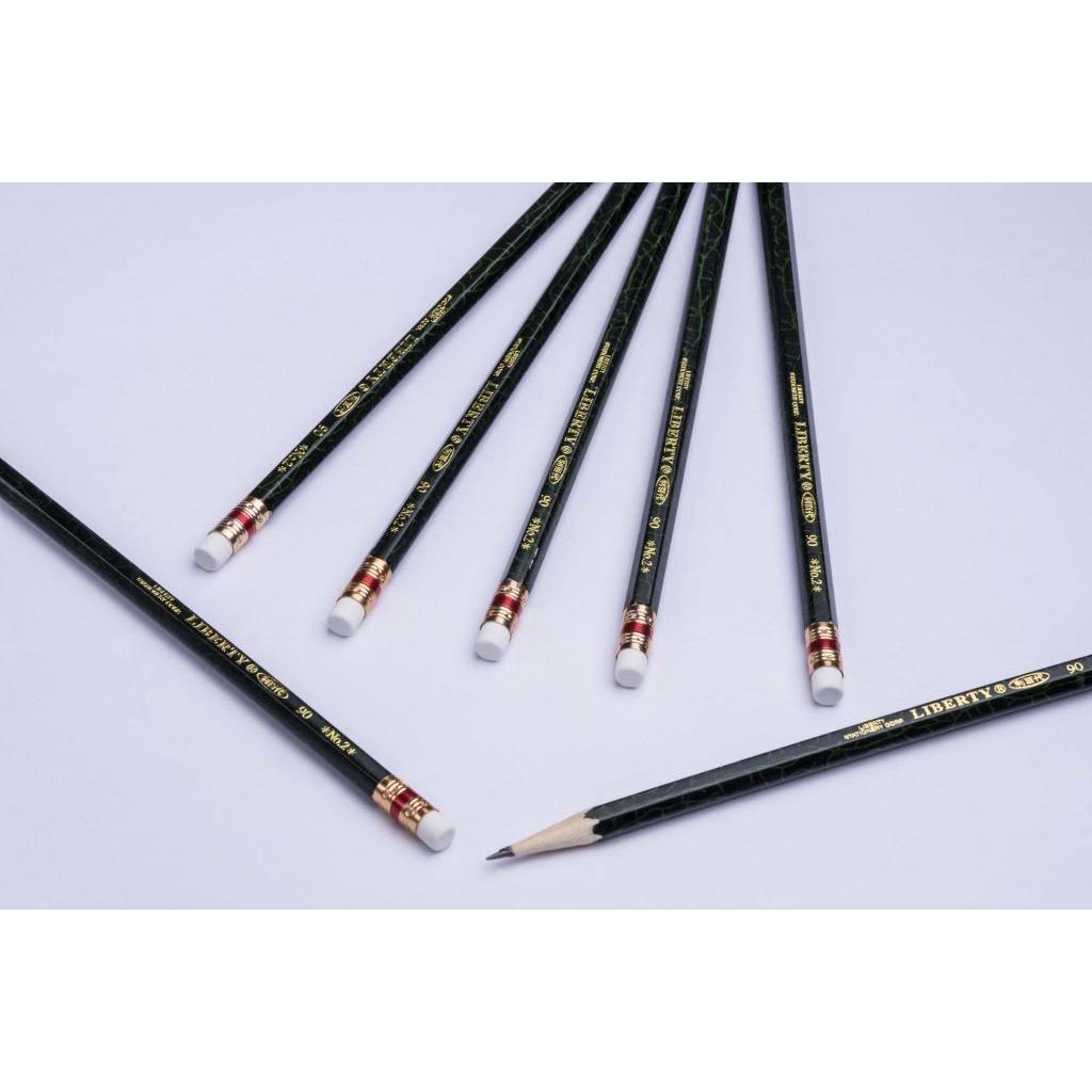 利百代 皮頭黑桿鉛筆90-HB (12入)