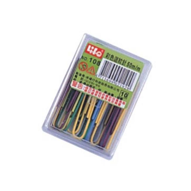 LIFE 彩色迴紋針 NO.108 (20入)