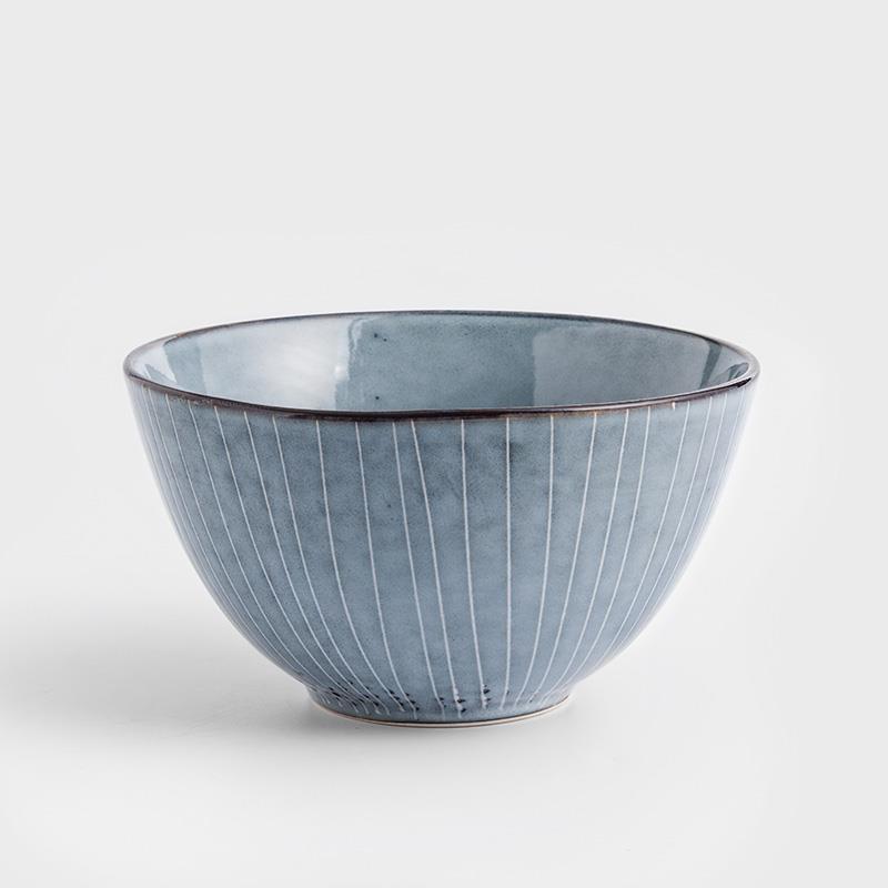 日式 青玄手作 15cm 陶瓷圓碗｜單品