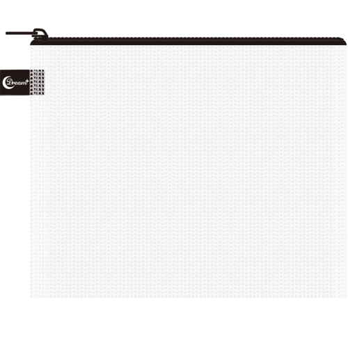 拉鍊收納袋 (A5)-黑