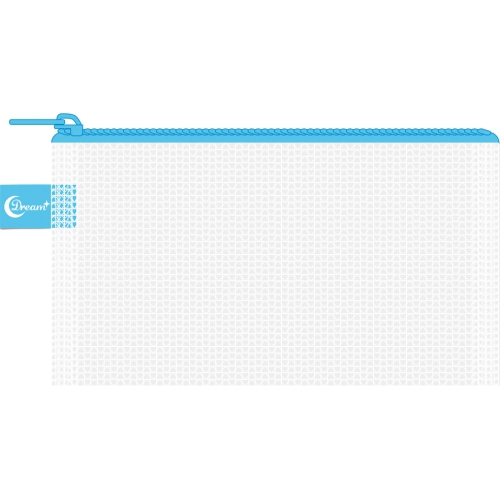 拉鍊收納袋 (40K)-藍